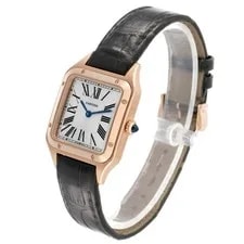 Cartier Santos Dumont Rose Gold Silver Dial WGSA0022 Card 4