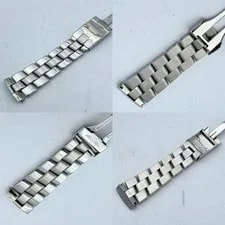 Breitling 874A Fighter 22mm Metal Band Silver Japan 071327 3