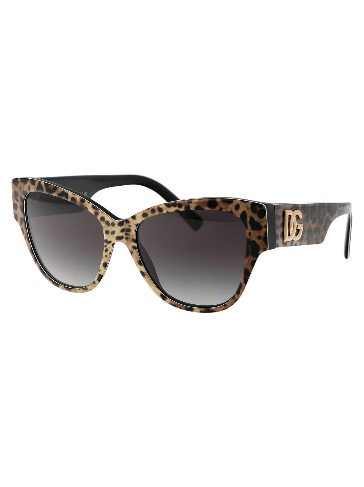 Dolce & Gabbana 0dg4449 Leopard-Print Acetate Sunglasses — 2