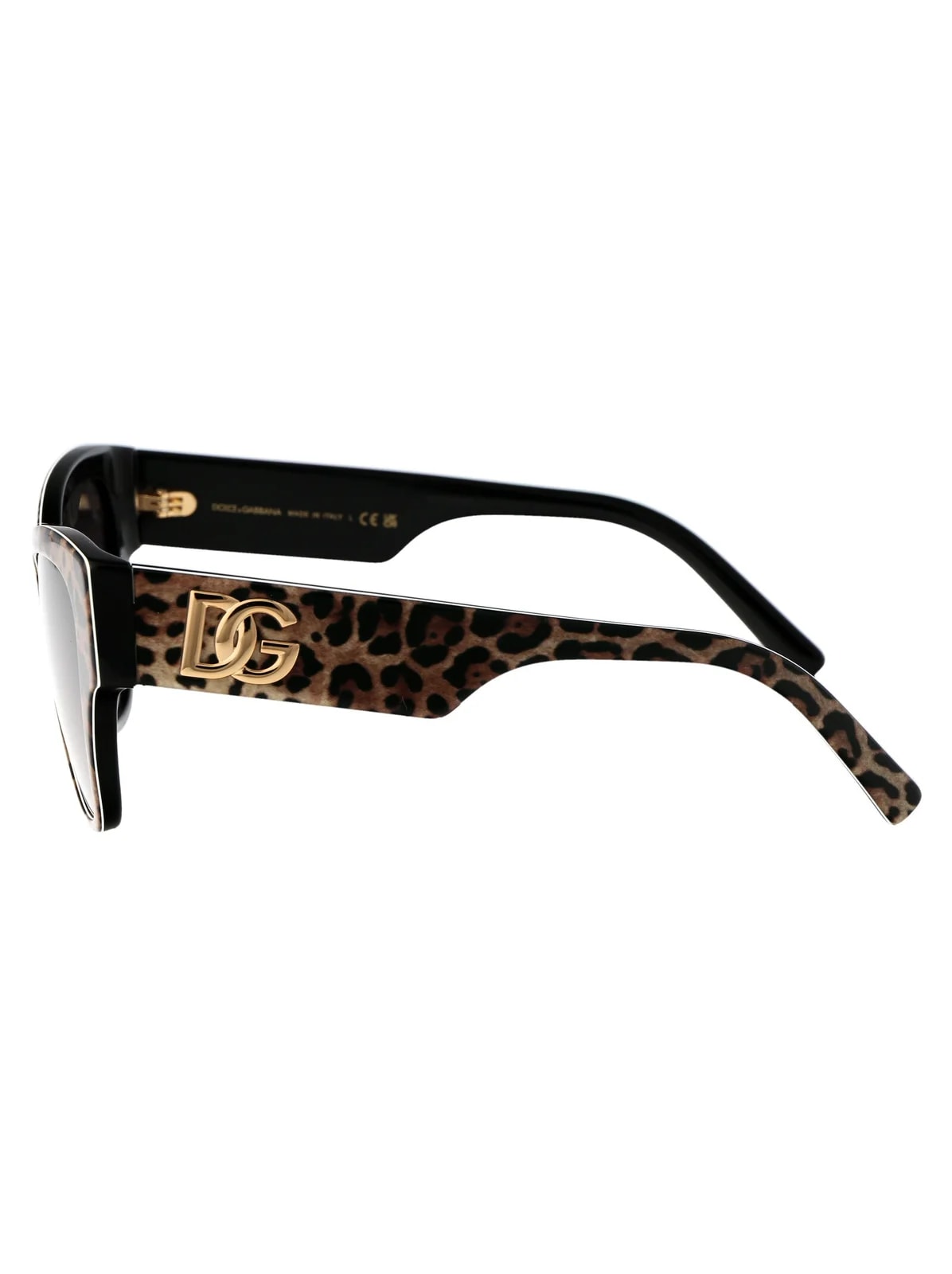 Dolce & Gabbana 0dg4449 Leopard-Print Acetate Sunglasses — 3