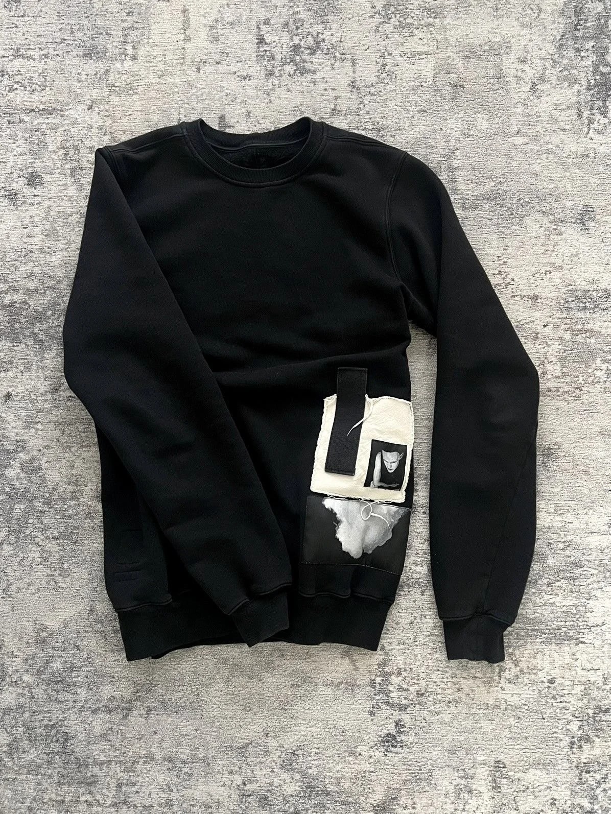 Rick Owens — Rick Owens Mastadon Patched Sweatshirt — streetwear — resale
