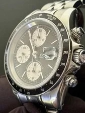 Tudor Prince Date Chrono 79260P Non-Tiger “Small Block” Black Dial/Bezel 4