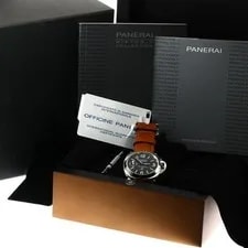 Panerai — Panerai Luminor Marina PAM00005 44mm SS Black Dial Hand-Wind Small Seconds #C275 — Watch — resale
