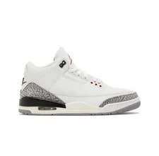 Jordan Air 3 Mid Top Elephant Print Lace-Up Basketball 2