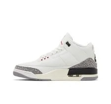 Jordan Air 3 Mid Top Elephant Print Lace-Up Basketball 3