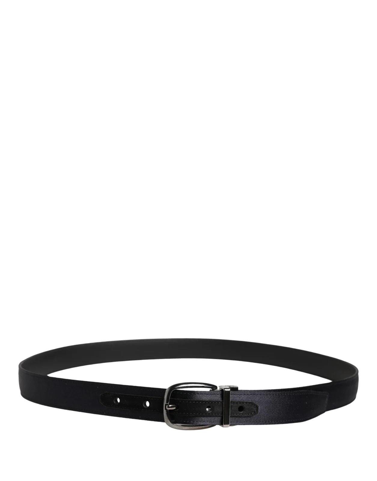 Dolce & Gabbana Classic Viscose Metal Buckle Belt 2