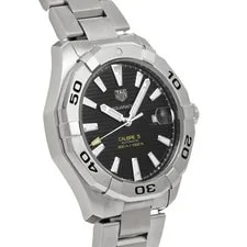 TAG Heuer Aquaracer 5 WAY2010.BA0927 WAY2010 Black Dial Stainless Steel #W3014 3