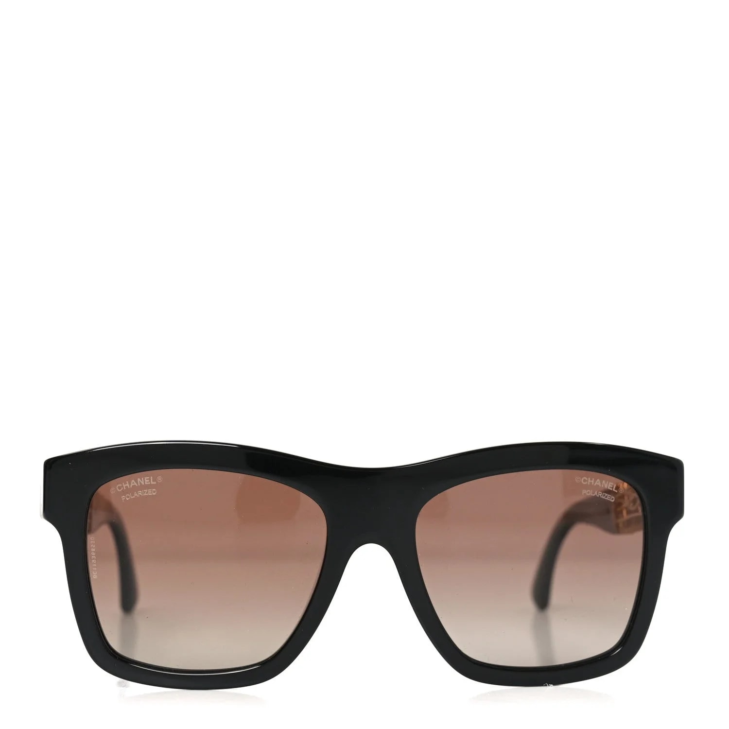 Acetate Metal Polarized Square Sunglasses 5533-A 2