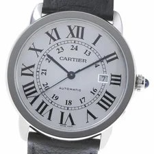 Cartier Ronde Solo WSRN0022 Automatic 42mm Box Papers Silver 2