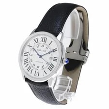 Cartier Ronde Solo WSRN0022 Automatic 42mm Box Papers Silver 3