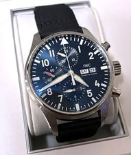 IWC — IWC Pilots Chronograph le Petit Prince Automatic Blue IW377714 Japan — Watch — resale