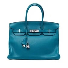 Hermès — Hermès Verso Birkin Retourne 35 Peacock — Handbag — resale