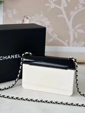 Auth Chanel Flap Crossbody HW 3