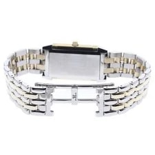 Jaeger-lecoultre Reverso 260.5.47 YG2 Tone Silver Dial Quartz Ladies_934153 4