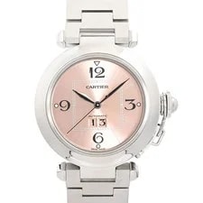 Cartier — Cartier Pasha C Big Date W31058M7 Pink — Watch — resale
