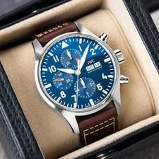 IWC — IWC Pilot’s Chronograph “Le Petit Prince” Blue Dial 43mm Ref. IW377714 — Watch — resale