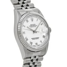 Rolex Datejust 36 16234 36mm Stainless Steel White #WW3584 3