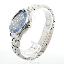 Omega Seamaster 2222-80 Co-axial Chronometer Automatic Date Blue F/S 2