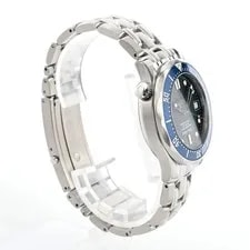 Omega Seamaster 2222-80 Co-axial Chronometer Automatic Date Blue F/S 3