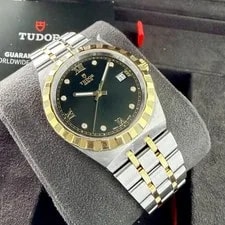 Tudor Royal Two Tone 28503 - Unworn With Stickers – Black Diamond Dial 2