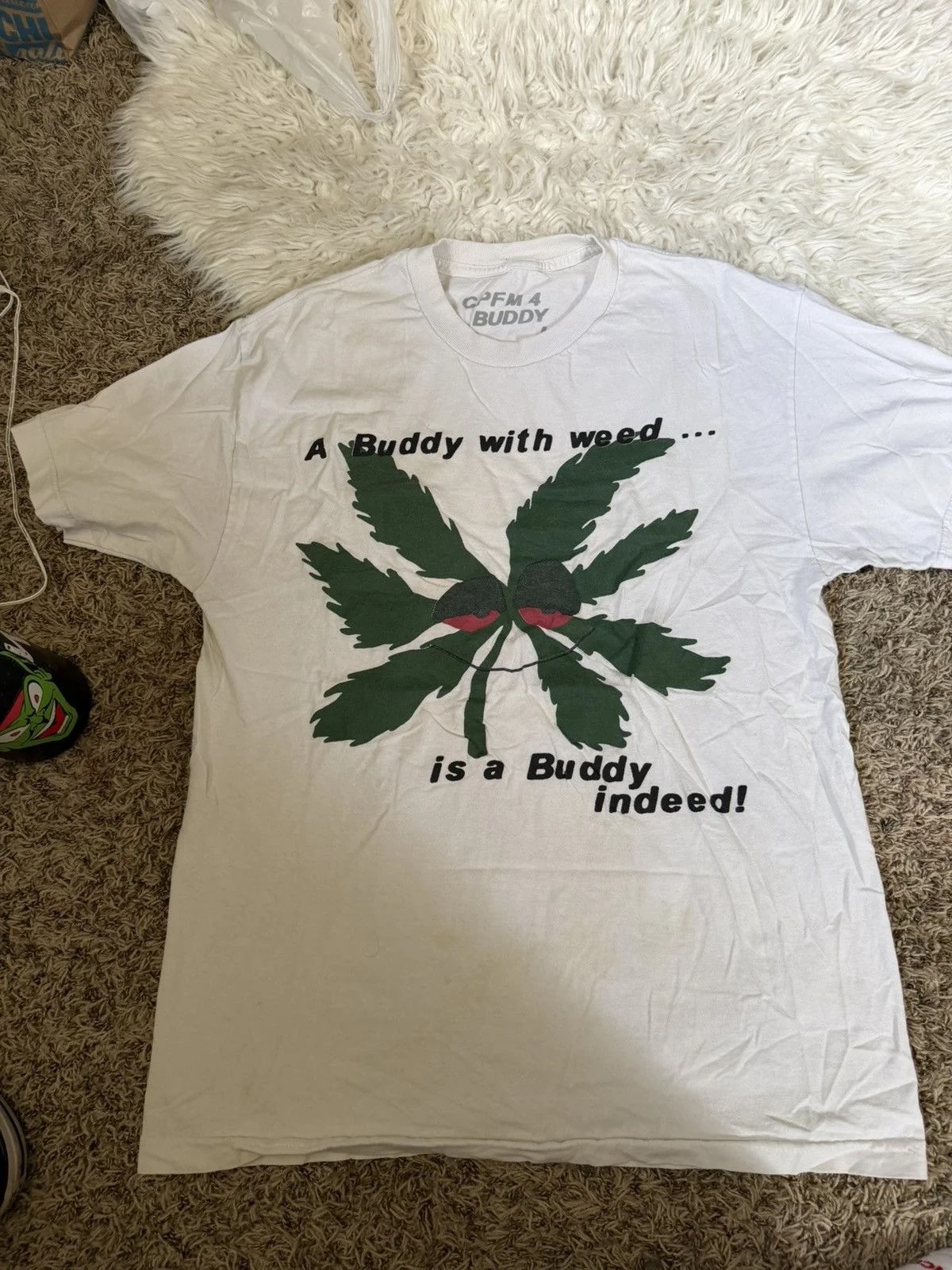 Cpfm X Buddy “A Buddy With Weed Is A Buddy Indeed” — streetwear — resale