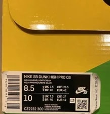 Nike SB Dunk High Pro Hawaii 420 Size ’S 8.5 CZ2232-300 3
