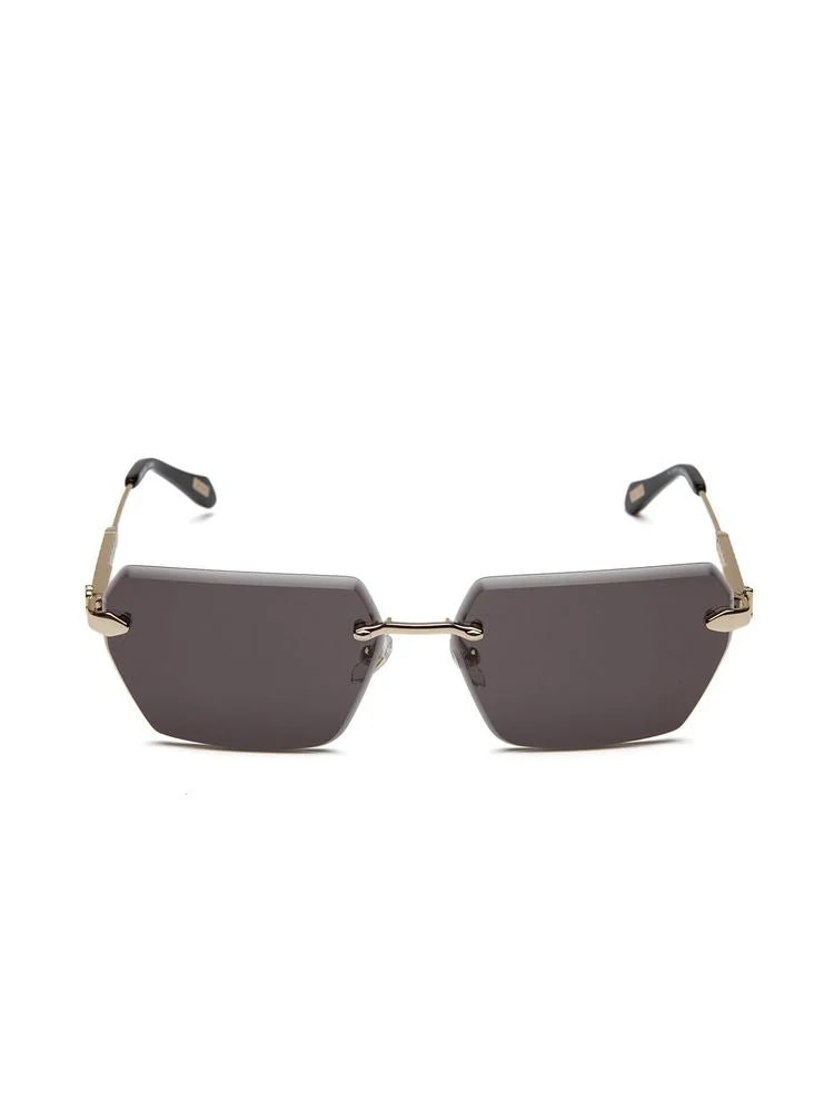 Just Cavalli — Just Cavalli Sjc110 Rimless Metal Sunglasses — Rose Gold — Accessory — resale
