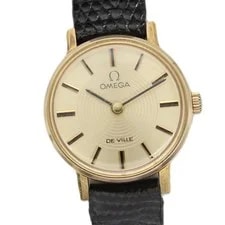 1970s Omega de Ville Cal.620 Gold Dial Manual Winding 20mm Japan A637 3