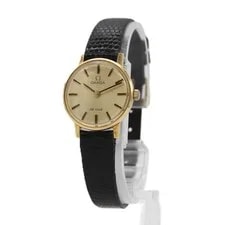 1970s Omega de Ville Cal.620 Gold Dial Manual Winding 20mm Japan A637 4