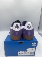 Size 9.5 - Real Madrid X Adidas Gazelle Terrace Icons Pack 2