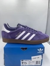 Size 9.5 - Real Madrid X Adidas Gazelle Terrace Icons Pack 4