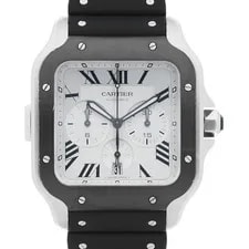 Cartier — Cartier Santos de Chronograph XL WSSA0017 Second Hand — Watch — resale