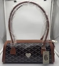 Goyard — & Sold Out Goyard Bonbonnière & W/ Heart Motif — Handbag — resale