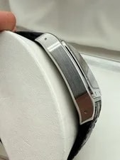Cartier Santos 100 XL Automatic 38mm Steel White Dial Black Leather Box 4