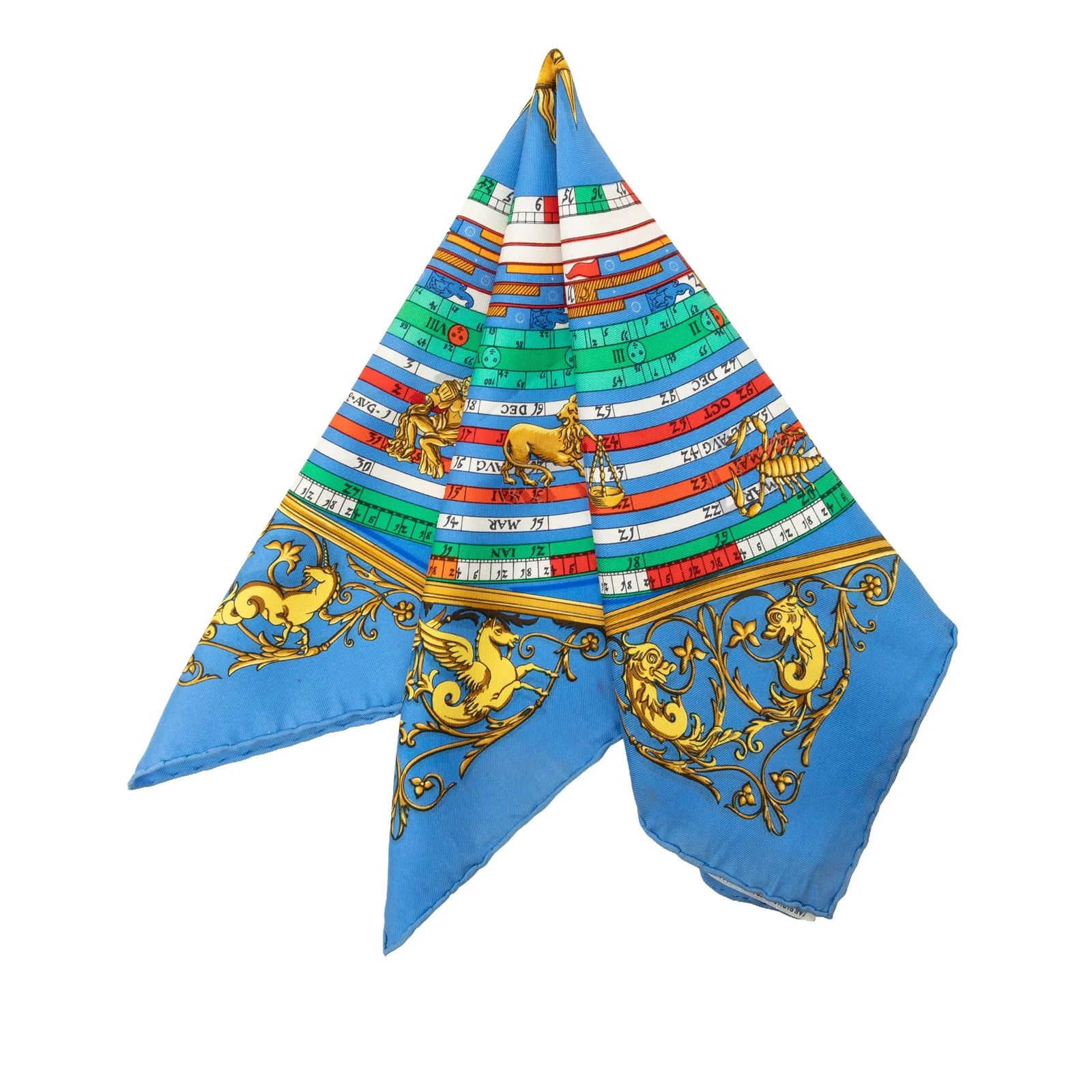 Hermès — Astrologie Dies et Hore Handkerchief — Accessory — resale