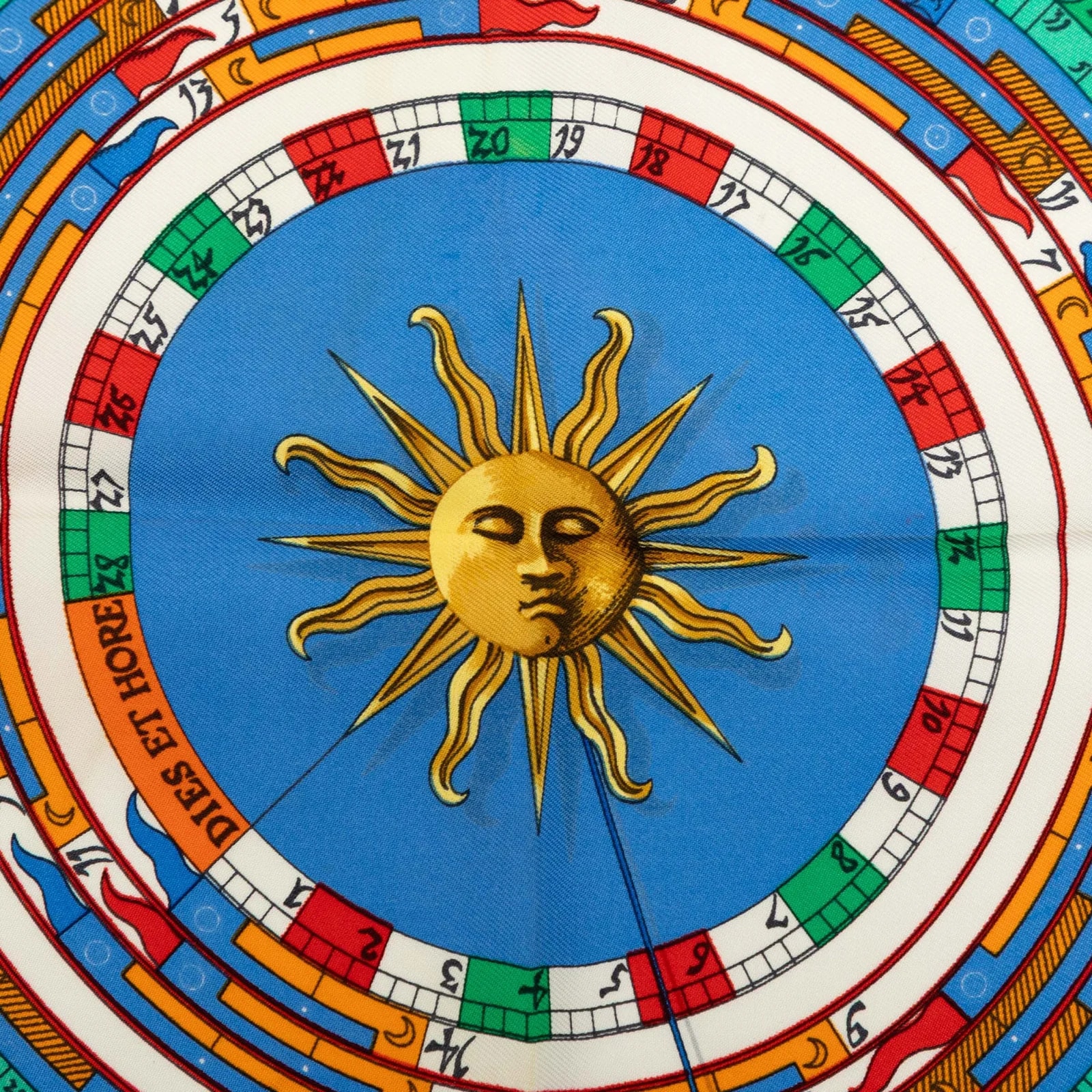 Astrologie Dies et Hore Handkerchief 2