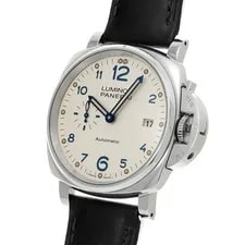 Panerai Luminor Due 3 Days Automatic Acciaio PAM00906 (OP7169) Ivory #W2263 2