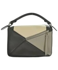 Loewe Puzzle Handbags BlackxGrayxWhite Small 2200672551147 2