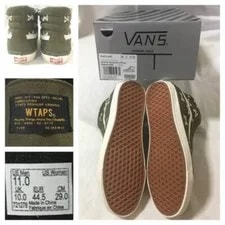 2016 Vans Vault Wtaps OG Sk8-Hi Lx Crossbones Od Us11 3
