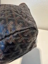 Goyard Pattern Logo Double Handles 4