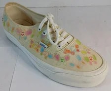 Vans Sandy Liang X Authentic 44 DX 'Scribble' Skate Shoes 10 4