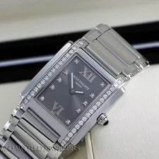 Patek Philippe Lady Twenty 4 Ref 4910 Grey Diamond Dial/Bezel w/Box Papers 2