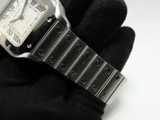 Cartier Stainless Steel Santos WSSA0029 W/ Papers Open Date & Papers 4