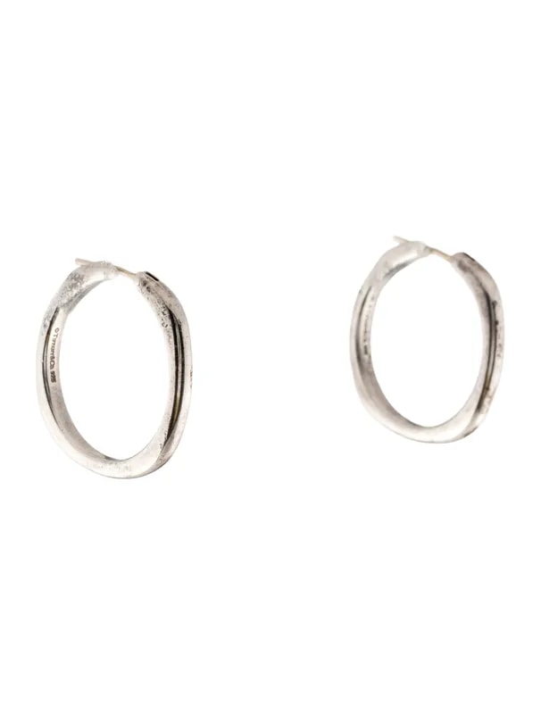 Tiffany & Co. — Square Cushion Hoop — Jewelry — resale