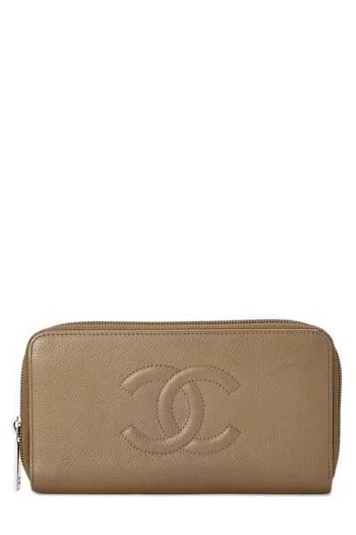 'CC' Zip Around Wallet 3