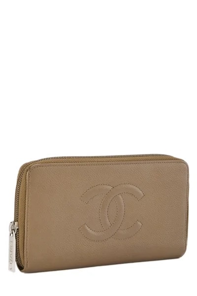 'CC' Zip Around Wallet 4