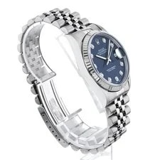 Rolex Datejust 10P Diamond 16234G Blue A Number Second Hand 3
