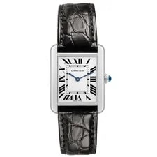Cartier Tank Solo Steel Silver Roman Dial W5200005 2