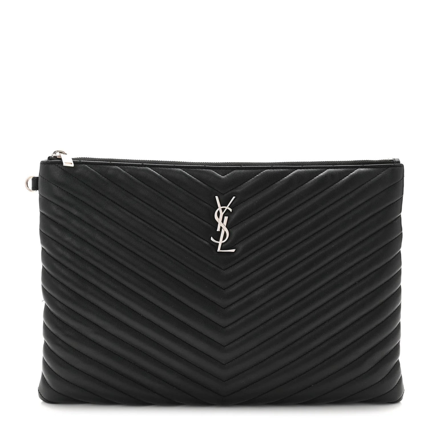 Saint Laurent — Chevron Document Holder — Accessory — resale