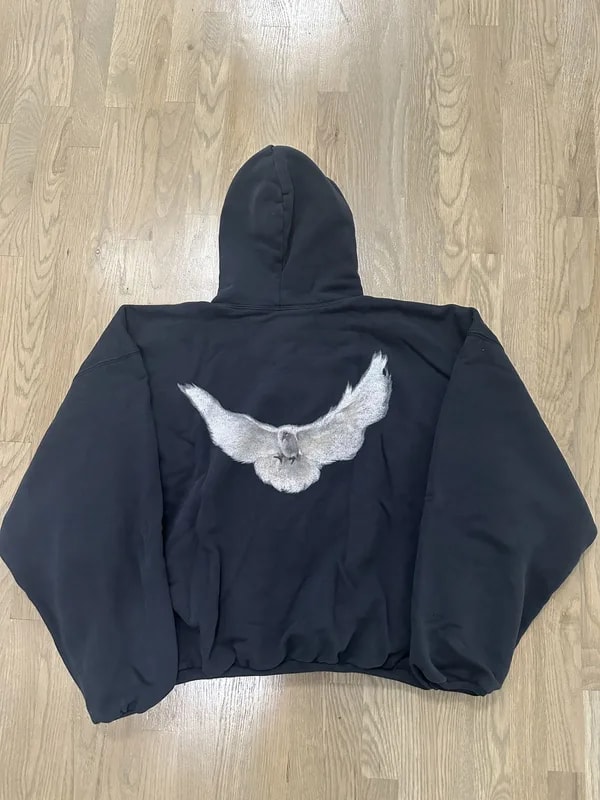 Yeezy — Yeezy Gap Engineered By Balenciaga Dove Hoodie Washed — streetwear — resale
